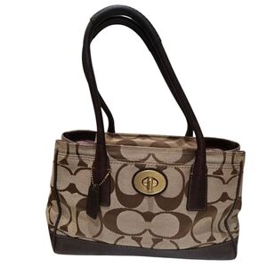 Coach Brown Tote Bag Satchel